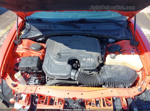 2C3CDXHG9NH119751 2022 DODGE CHARGER Orange Vista trasera