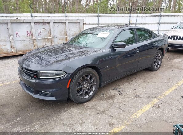 2C3CDXJG3JH307539 2018 DODGE CHARGER Gray Front left