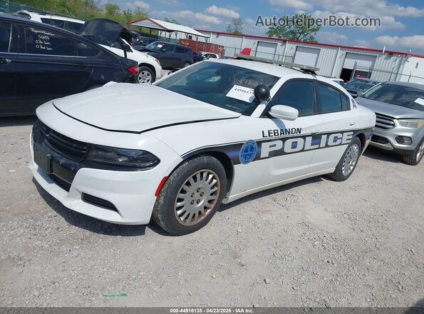 2C3CDXKT2GH219182 2016 DODGE CHARGER White Front left
