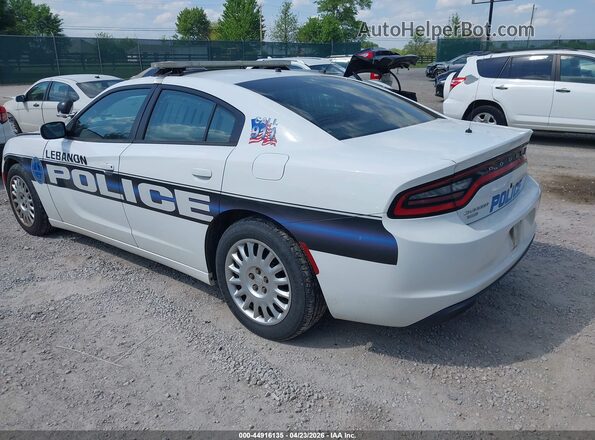 2C3CDXKT2GH219182 2016 DODGE CHARGER White Rear left