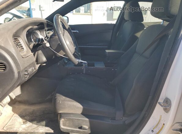 2C3CDXKT6GH156037 2016 DODGE CHARGER White Front interior view