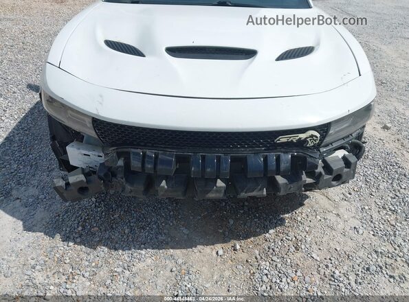 2C3CDXL91JH232001 2018 DODGE CHARGER White Widok z przodu