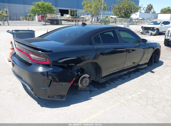 2C3CDXMG5NH209727 2022 DODGE CHARGER Black Trasero derecho