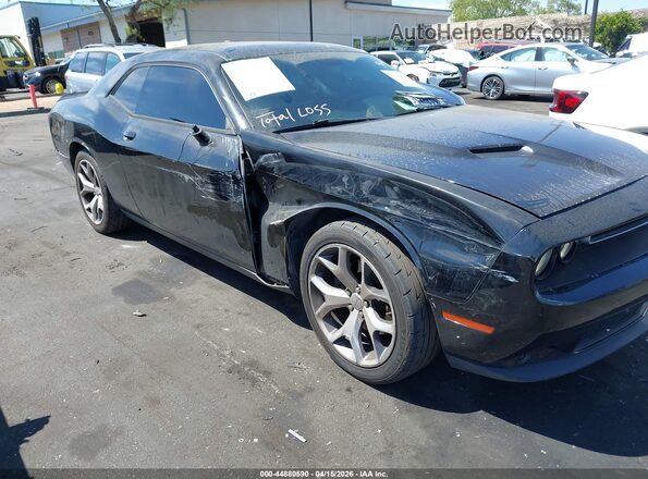 2C3CDZAG0GH201974 2016 DODGE CHALLENGER Black Вид спереду