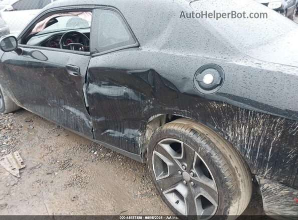 2C3CDZAG0HH584817 2017 DODGE CHALLENGER Black Դիմացի տեսք