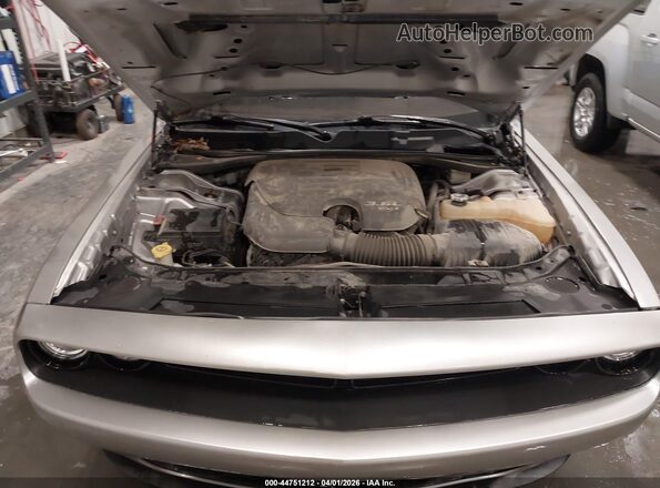 2C3CDZAG0JH258652 2018 DODGE CHALLENGER Gray უკანა ხედი