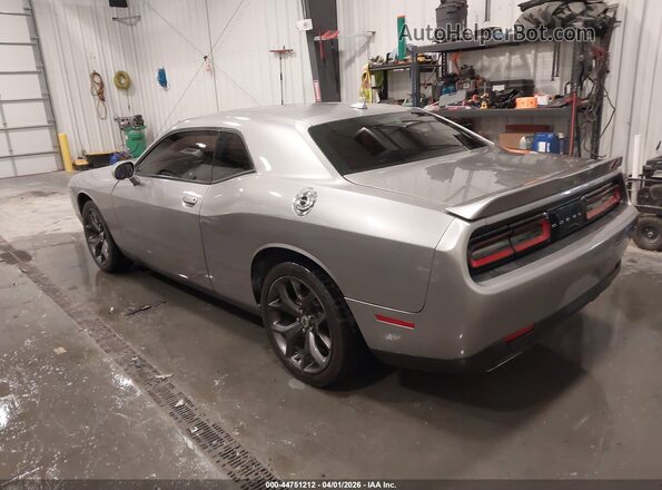 2C3CDZAG0JH258652 2018 DODGE CHALLENGER Gray უკანა მარცხენა