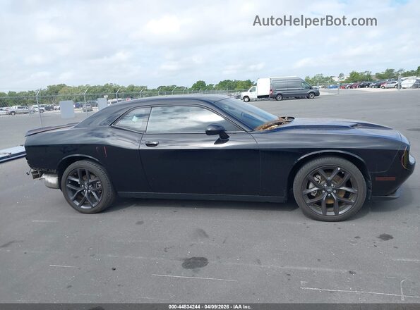2C3CDZAG0PH591166 2023 DODGE CHALLENGER Black Вид задньої частини салону