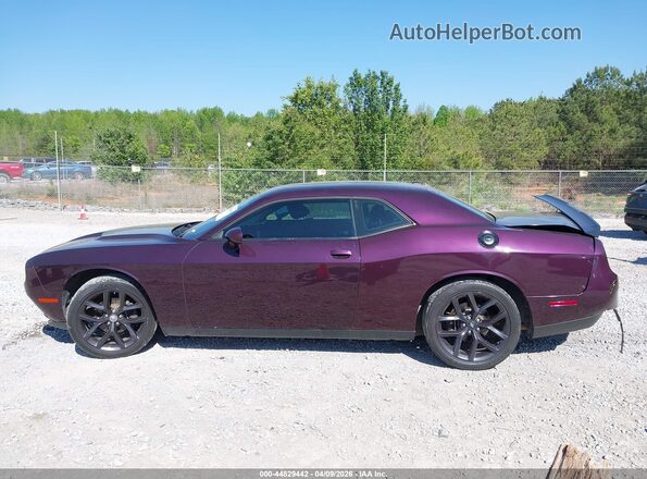 2C3CDZAG1MH539072 2021 DODGE CHALLENGER Purple Панорамний вид салону 360°
