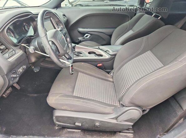 2C3CDZAG1NH174829 2022 DODGE CHALLENGER Gray წინა სალონის ხედი