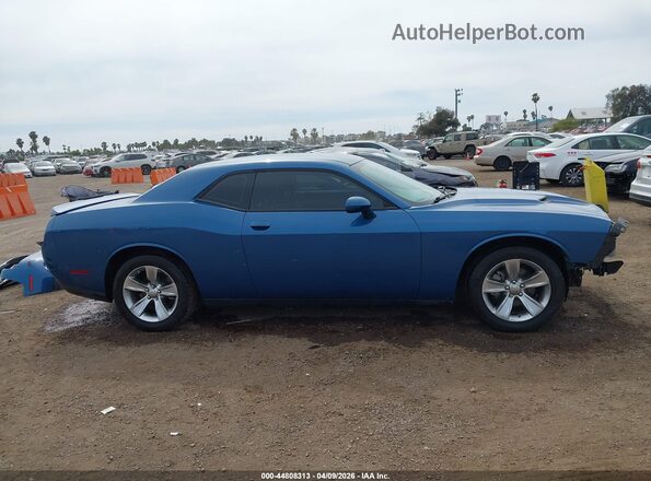 2C3CDZAG1NH200099 2022 DODGE CHALLENGER Blue 360 interior view