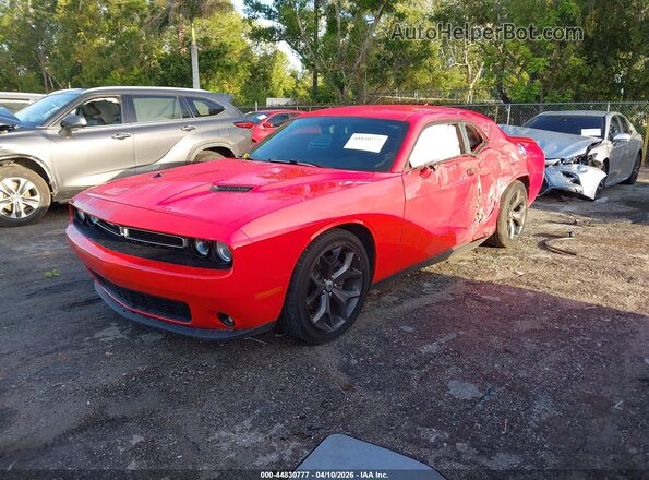 2C3CDZAG4JH128177 2018 DODGE CHALLENGER Красный Передняя левая четверть