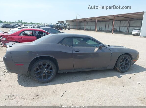 2C3CDZAG4NH212022 2022 DODGE CHALLENGER Gray Вид задньої частини салону