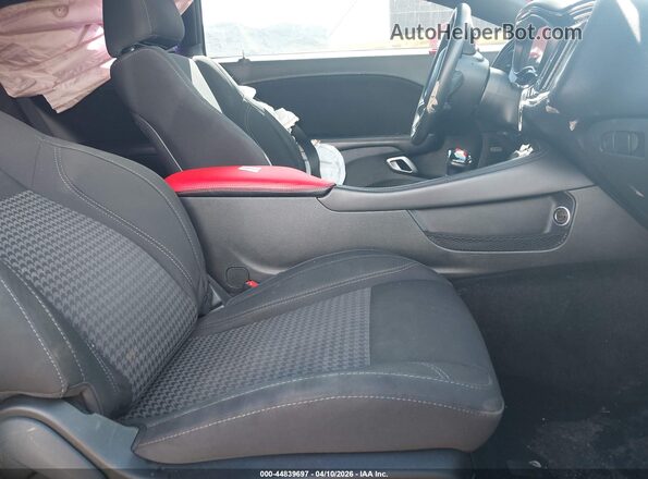 2C3CDZAG5GH245646 2016 DODGE CHALLENGER Red წინა სალონის ხედი