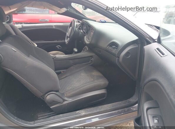 2C3CDZAG6GH102172 2016 DODGE CHALLENGER Gray წინა სალონის ხედი