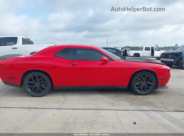 2C3CDZAG7KH632529 2019 DODGE CHALLENGER Red Rear interior view