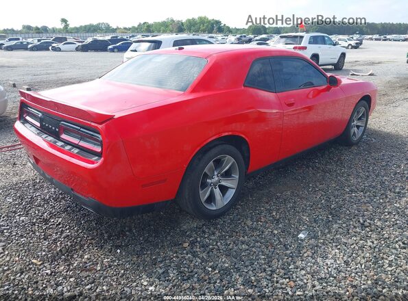2C3CDZAG9KH718909 2019 DODGE CHALLENGER Red Tył prawy