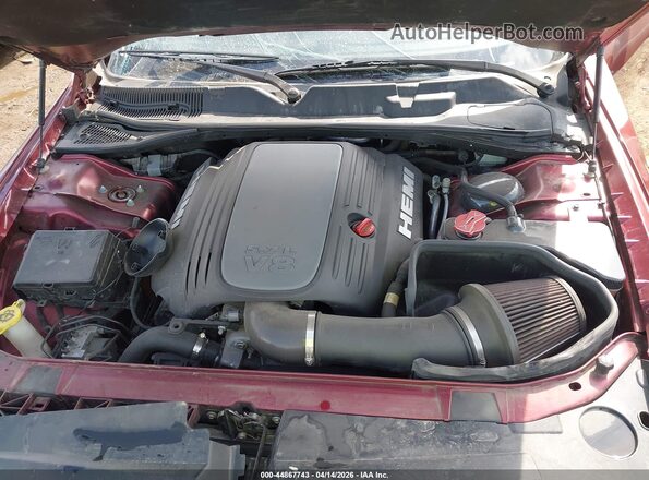 2C3CDZBT0HH656451 2017 DODGE CHALLENGER Maroon Rear view