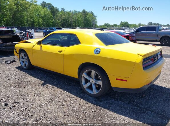 2C3CDZBT2HH550177 2017 DODGE CHALLENGER Yellow Tył lewy