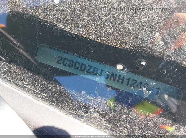 2C3CDZBT3NH124641 2022 DODGE CHALLENGER Gray 