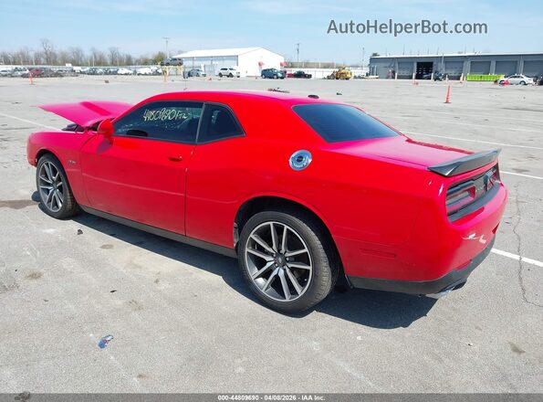2C3CDZBT5PH605316 2023 DODGE CHALLENGER Red Задня ліва чверть