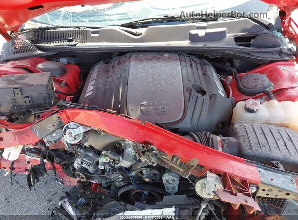 2C3CDZBT5PH605316 2023 DODGE CHALLENGER Red Вид ззаду
