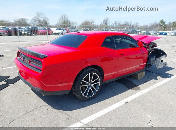 2C3CDZBT5PH605316 2023 DODGE CHALLENGER Red Задня права чверть