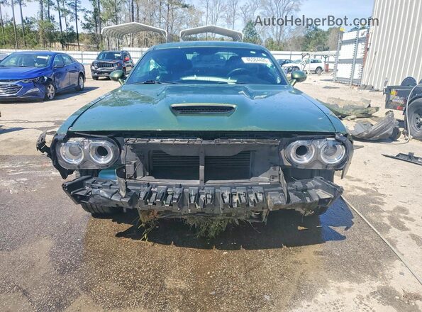 2C3CDZBT6MH603330 2021 DODGE CHALLENGER Green Vista frontal