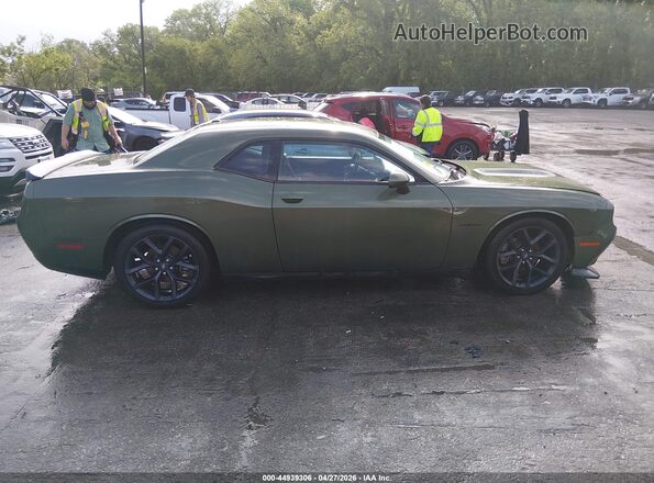 2C3CDZBT6MH631550 2021 DODGE CHALLENGER Green სალონის 360-გრადუსიანი ხედი