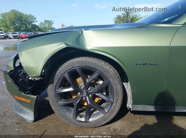 2C3CDZBT6MH631550 2021 DODGE CHALLENGER Green 