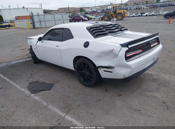 2C3CDZBTXJH217005 2018 DODGE CHALLENGER White Tył lewy