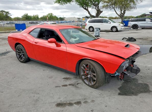 2C3CDZBTXPH602976 2023 DODGE CHALLENGER Red Передня права чверть