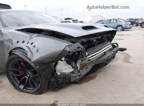 2C3CDZC90PH691864 2023 DODGE CHALLENGER Gray Widok z przodu