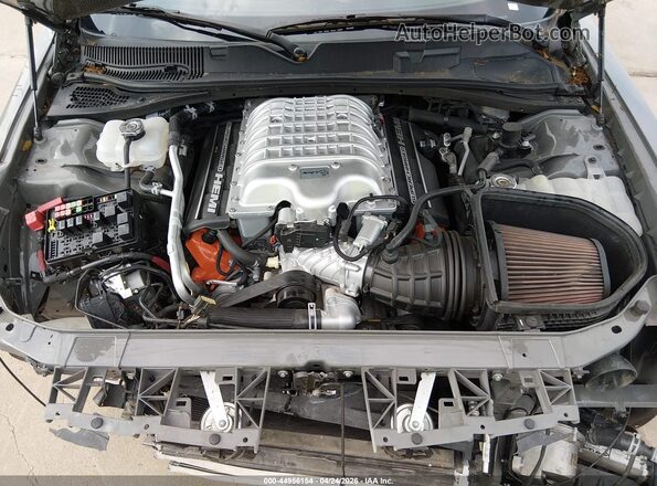 2C3CDZC90PH691864 2023 DODGE CHALLENGER Gray Widok z tyłu