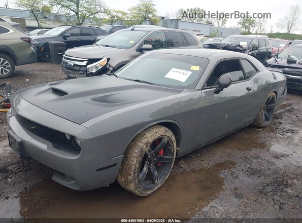 2C3CDZC91HH655828 2017 DODGE CHALLENGER Gray Przód lewy