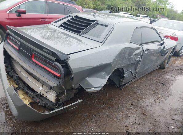 2C3CDZC91HH655828 2017 DODGE CHALLENGER Gray Widok z przodu