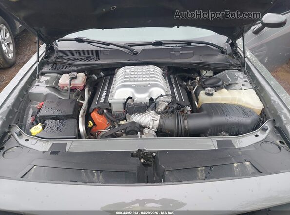2C3CDZC91HH655828 2017 DODGE CHALLENGER Gray Widok z tyłu