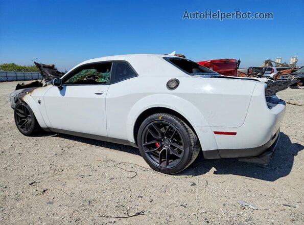 2C3CDZC93KH524262 2019 DODGE CHALLENGER Белый Задняя левая четверть
