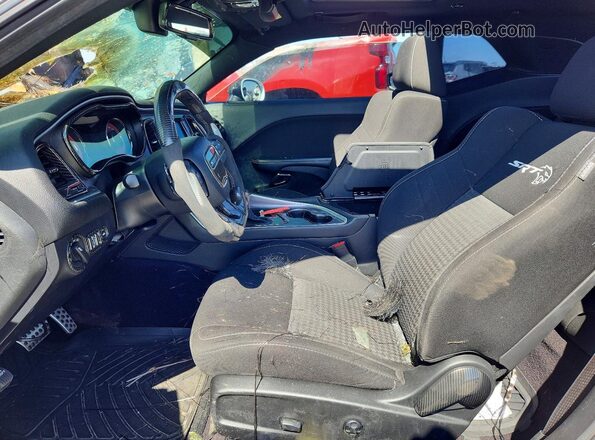 2C3CDZC93KH524262 2019 DODGE CHALLENGER Белый Вид салона спереди