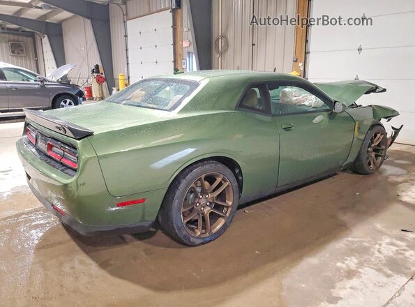2C3CDZC96PH633757 2023 DODGE CHALLENGER Green Rear right