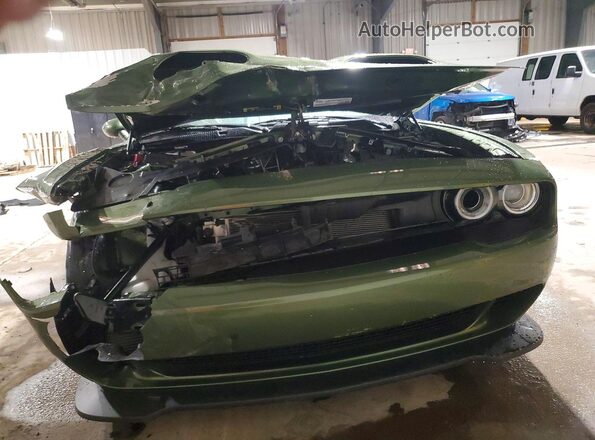 2C3CDZC96PH633757 2023 DODGE CHALLENGER Green Front view