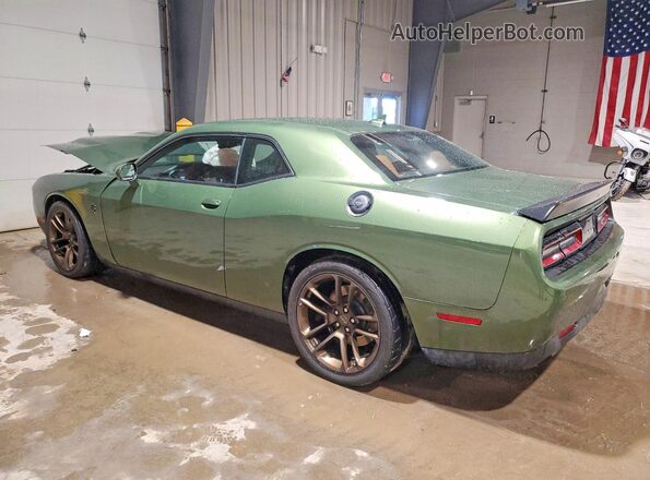 2C3CDZC96PH633757 2023 DODGE CHALLENGER Green Rear left