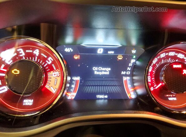 2C3CDZC96PH633757 2023 DODGE CHALLENGER Green Instrument cluster view
