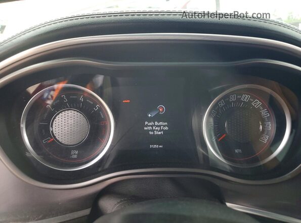 2C3CDZFJ4MH583751 2021 DODGE CHALLENGER Maroon Instrument cluster view