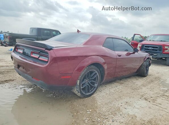 2C3CDZFJ4MH583751 2021 DODGE CHALLENGER Maroon Rear right
