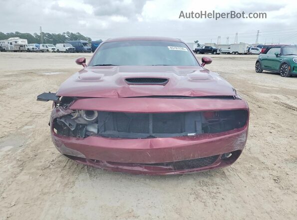 2C3CDZFJ4MH583751 2021 DODGE CHALLENGER Maroon Front view
