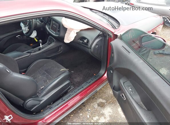2C3CDZFJ7JH152008 2018 DODGE CHALLENGER Maroon 