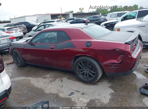 2C3CDZFJ7JH152008 2018 DODGE CHALLENGER Maroon 
