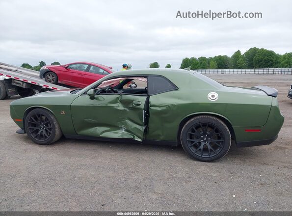 2C3CDZFJ8JH181985 2018 DODGE CHALLENGER Green Vista interior de 360 grados