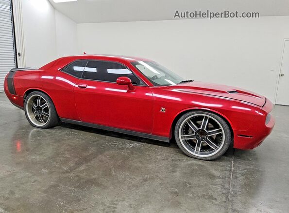 2C3CDZFJ9GH305447 2016 DODGE CHALLENGER Red Delantero derecho